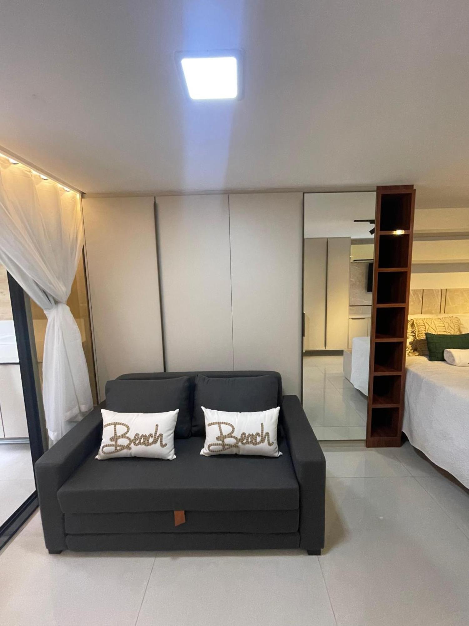 Flat Beira-Mar Luxo - 2 Fortune By Jess Joao Pessoa Luaran gambar
