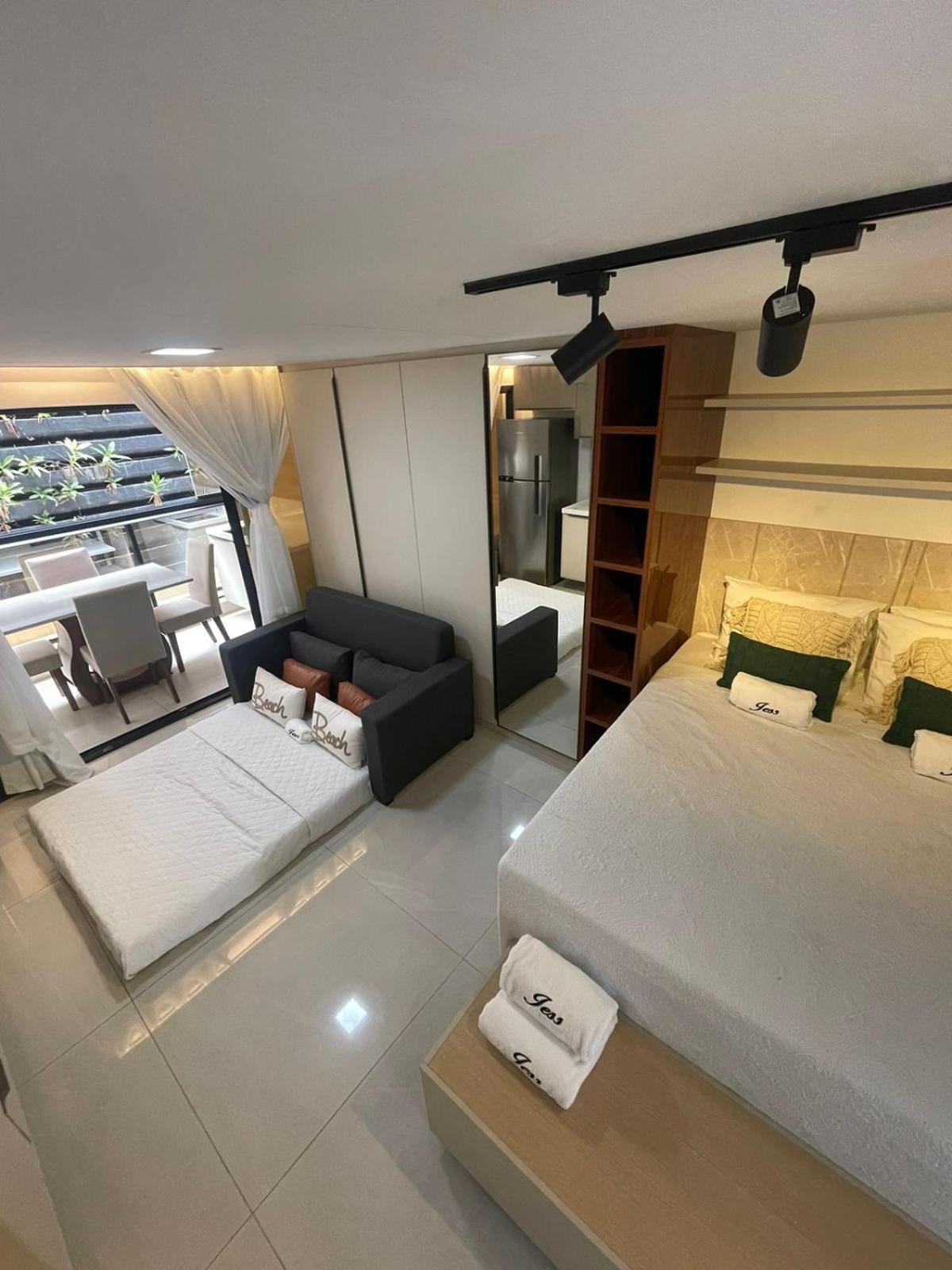 Flat Beira-Mar Luxo - 2 Fortune By Jess Joao Pessoa Luaran gambar